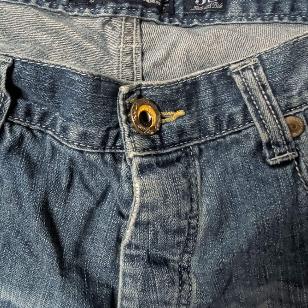 Parish Nation Men's Relaxed Fit Blue Jeans - Picture 4 of 8